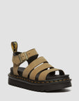 DR MARTENS BLAIRE 3 STRAP SANDAL - SAVANNAH TAN