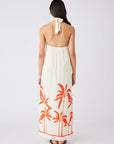 ESMAEE LA VISTA HALTER DRESS