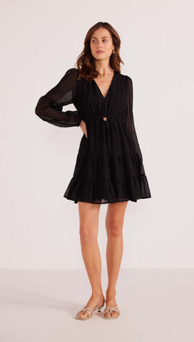 MINKPINK AMY LONGSLEEVE MINI DRESS