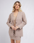 ALL ABOUT EVE SPENCER CHECK BLAZER