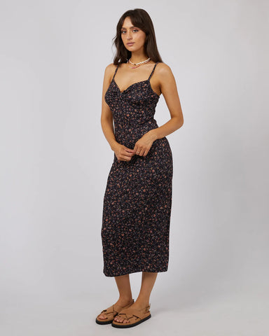 ALL ABOUT EVE PIP MIDI DRESS