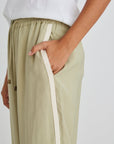 STORIES BE TOLD TOWNIE STRIPE DOWN SIDE TAPE LEG WIDE PANT