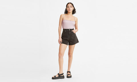 LEVIS HIGH WAISTED MOM SHORT WONDERFUL