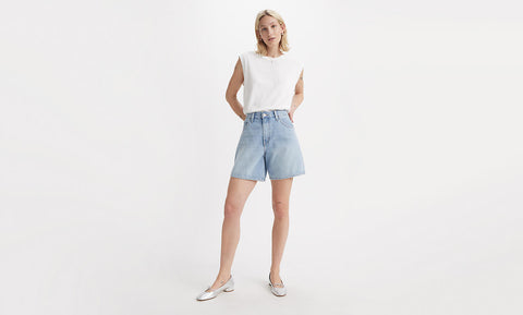 LEVIS HIGH BAGGY SHORT - FAR AND WIDE