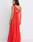 STORIES BE TOLD CONSCIOUS ONE SHOULDER MAXI DRESS