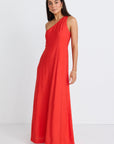 STORIES BE TOLD CONSCIOUS ONE SHOULDER MAXI DRESS