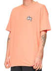 STUSSY SOLID OFFSET SS TEE