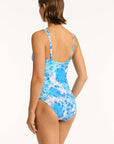 SEA LEVEL DAISYFIELD SPLICED ONE PIECE