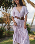 BAREFOOT BLONDE MIA MAXI DRESS