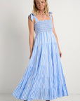 IVY + JACK ISABELLA STRAPPY TIERED MAXI DRESS