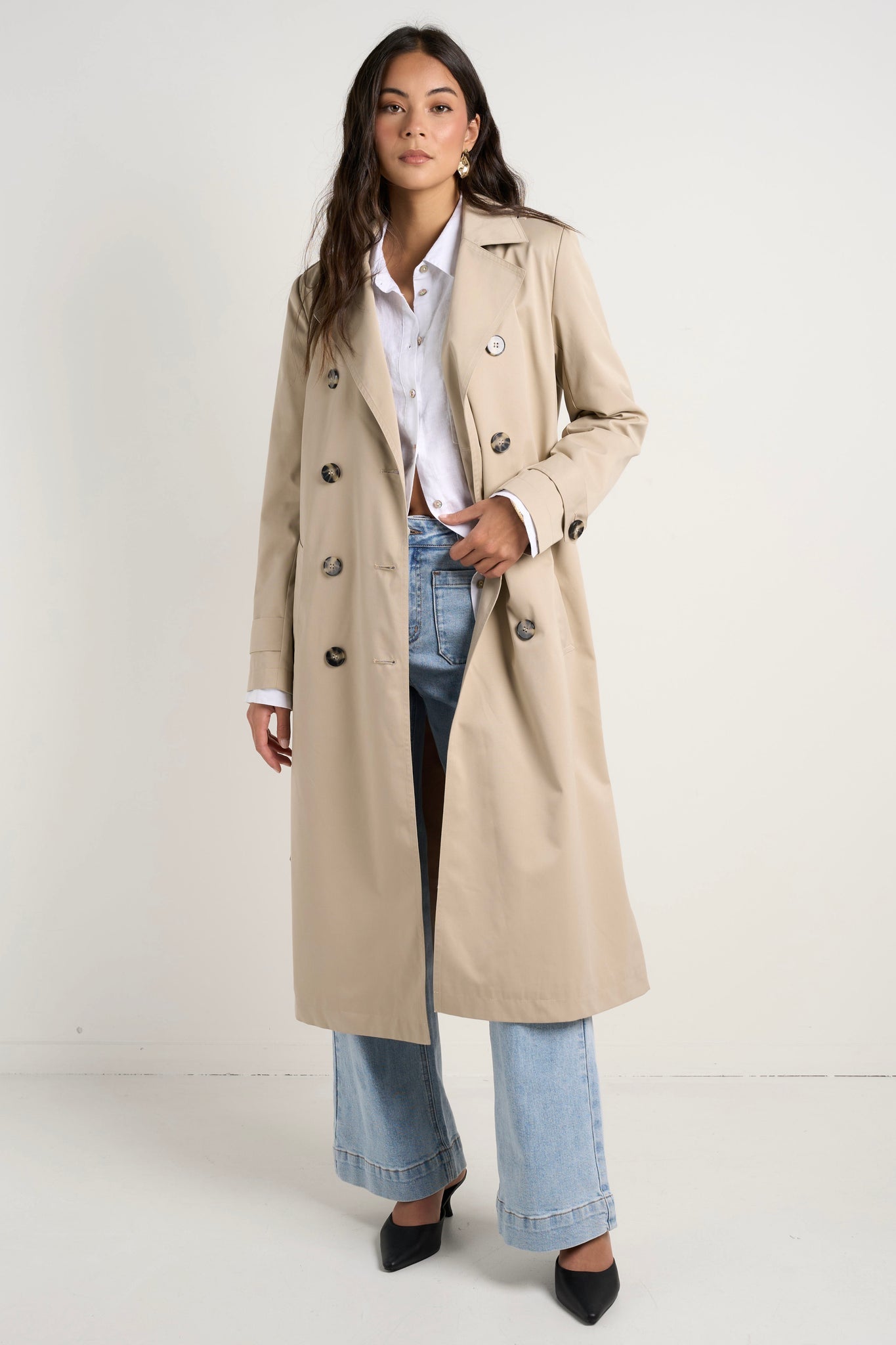 STORIES BE TOLD KENSINGTON TRENCH COAT