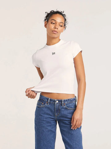 LEE ESSENTIAL RIB TEE