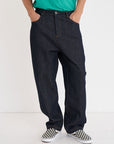 HUFFER BLOCK DENIM EMB PANT/ODLE