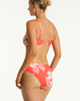 SEA LEVEL ALOHA TWIST BANDEAU TOP + ALOHA MID PANT