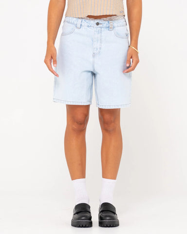 RUSTY HIGH VOLUME DENIM JORT SHORTS