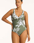 SEA LEVEL ALOHA CROSS FRONT MULTIFIT ONE PIECE