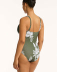 SEA LEVEL ALOHA CROSS FRONT MULTIFIT ONE PIECE