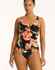 SEA LEVEL JUNIPER CROSS FRONT MULTIFIT ONE PIECE