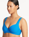 SEA LEVEL HONEYCOMB C/D CUP BRA W UNDERWIRE + HONEYCOMB RETRO HIGHWAIST