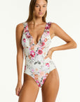 SEA LEVEL BELLE FRILL ONE PIECE