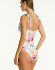 SEA LEVEL BELLE FRILL ONE PIECE