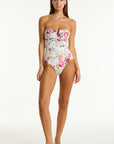 SEA LEVEL BELLE V BANDEAU ONE PIECE