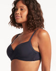 SEA LEVEL CROSS FRONT MOULDED CUP UNDERWIRE BRA + REGULAR PANT