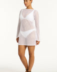 SEA LEVEL SURF MESH COVER UP