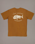 JUST ANOHER FISHERMAN SNAPPER LOGO TEE