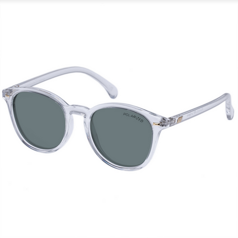 LE SPECS BANDWAGON SUNGLASSES - CRYSTAL CLEAR