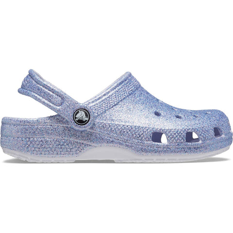 CROCS CLASSIC GLITTER CLOGS KIDS - FROSTED GLITTER