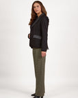 VASSALLI CLASSIC BLAZER WITH SATIN TRIM DETAIL