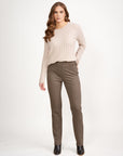 VASSALLI SLIM LEG FULL LENGTH KNIT PULL ON