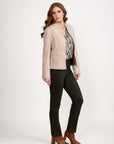 VASSALLI LONG SLEEVE LINED ZIP UP JACKET