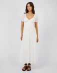 ALL ABOUT EVE SUTTON BRODERIE MAXI DRESS