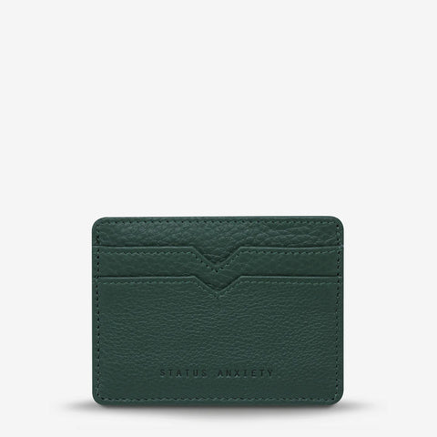 STATUS ANXIETY TOGETHER FOR NOW WALLET TEAL