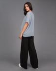 STORM WIDE LEG KNIT TUX PANT