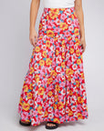 ALL ABOUT EVE CECILIA FLORAL MAXI SKIRT