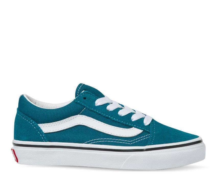 Kids teal vans best sale